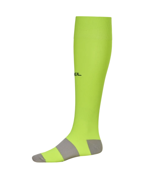 Гетры футбольные JOGEL CAMP BASIC SOCKS, желтый неон/серый/черный