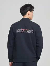 Бомбер KELME Knitted Coat Dark Blue