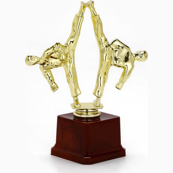 Фигура &quot;Спортивные единоборства&quot;, 20 х 16.5 х 7.5 см