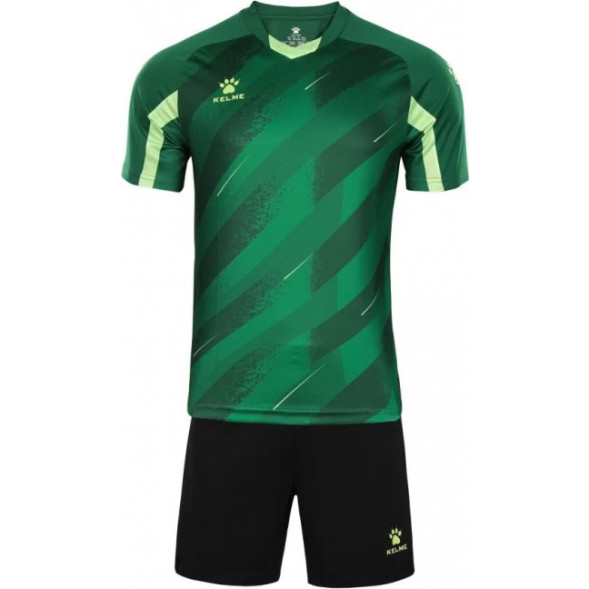 Футбольная форма KELME Short Sleeve Football Suit Green