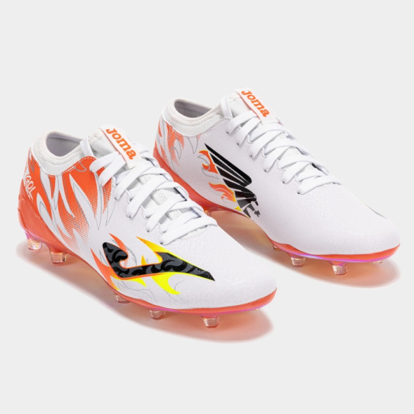 Бутсы JOMA GOL 2572 BLANCO NARANJA DONOSTI CUP FIRM GROUND