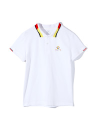 Детская футболка-поло KELME Boys Short Sleeve T-Shirt White