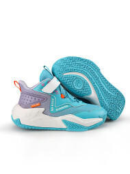 Детские баскетбольные кроссовки KELME Children's Basketball Shoes (Teal/Violet)