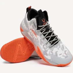 Кроссовки баскетбольные JOGEL Playmaker, серый/оранжевый
