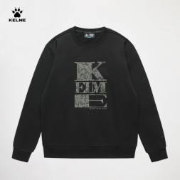 Свитшот KELME Fleece Crew Neck Sweatshirt Black
