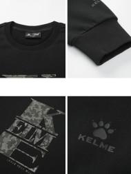 Свитшот KELME Fleece Crew Neck Sweatshirt Black
