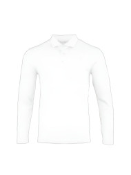Лонгслив KELME Men's Long Sleeve Polo Shirt White