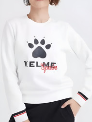 Свитшот KELME Women's Round Neck Sweater White