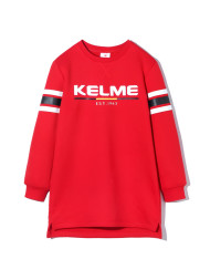 Детское платье KELME Girl's Mid-Length Sweater Red