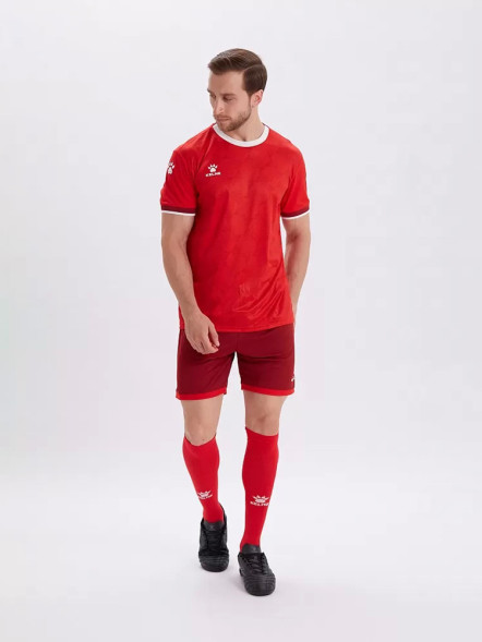 Футбольная форма KELME Short-Sleeved Football Suit Red