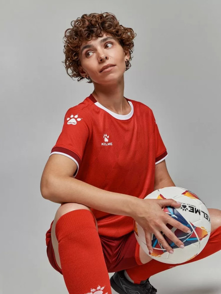 Футбольная форма KELME Short-Sleeved Football Suit Red