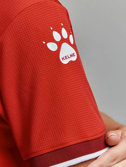 Футбольная форма KELME Short-Sleeved Football Suit Red
