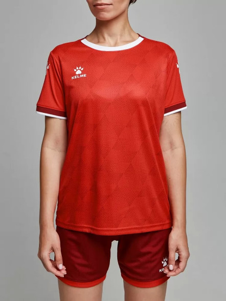 Футбольная форма KELME Short-Sleeved Football Suit Red