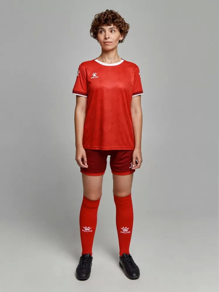 Футбольная форма KELME Short-Sleeved Football Suit Red