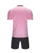Футбольная форма KELME Short Sleeve Football Set (Pink/Black)