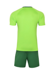 Футбольная форма KELME Short-Sleeved Football Suit (Light Green/Green)
