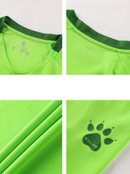 Футбольная форма KELME Short-Sleeved Football Suit (Light Green/Green)