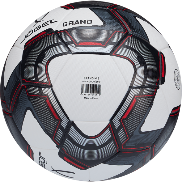 Мяч футбольный JOGEL Grand №5, белый