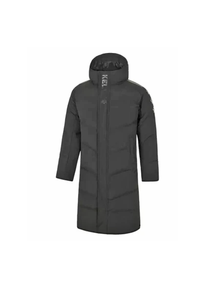 Пуховик KELME Hooded Long Jacket Black