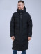 Пуховик KELME Hooded Long Jacket Black