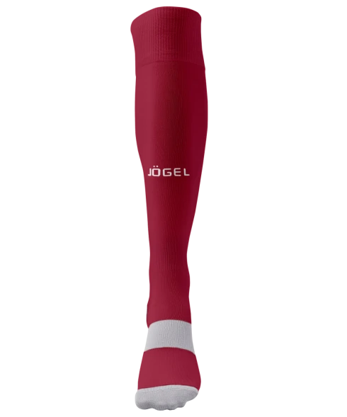 Гетры футбольные JOGEL CAMP BASIC SOCKS, гранатовый/серый/белый