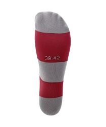 Гетры футбольные JOGEL CAMP BASIC SOCKS, гранатовый/серый/белый