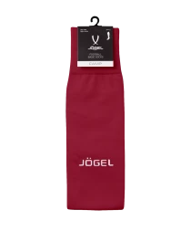 Гетры футбольные JOGEL CAMP BASIC SOCKS, гранатовый/серый/белый