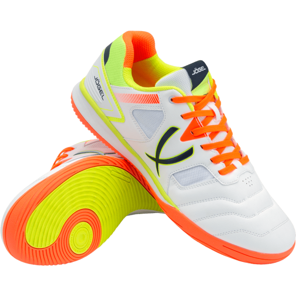 Бутсы зальные JOGEL Tornado 2.0 White/orange