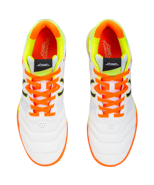 Бутсы зальные JOGEL Tornado 2.0 White/orange