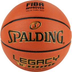 Мяч баск. SPALDING TF-1000 Legacy 76963z, р.7, FIBA, ZK-композит(микрофибра),нейл.корд, кор-чер-зол
