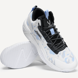 Кроссовки баскетбольные JOGEL Playmaker, белый/голубой/черный