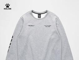 Свитшот KELME Round Neck Sweater Grey