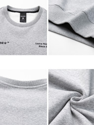 Свитшот KELME Round Neck Sweater Grey
