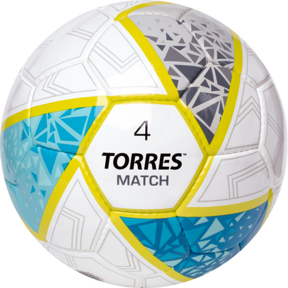 Мяч футбольнвый TORRES MATCH № 4