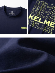 Футболка KELME Round Neck T-Shirt Dark Blue