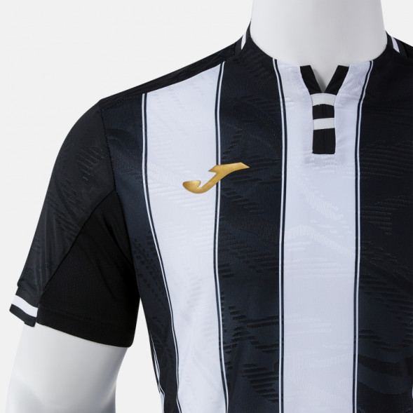 ФУТБОЛКА С КОРОТКИМ РУКАВОМ PREMIER ЧЕРНЫЙ БЕЛЫЙ