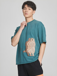 Футболка KELME Round Neck Short Sleeve T-Shirt Teal