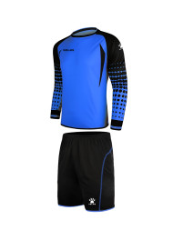 Футбольная вратарская форма KELME Long-Sleeved Football Goalkeeper Suit (Blue/Black)
