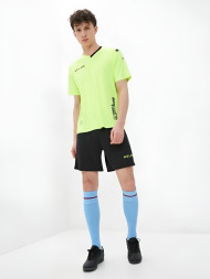 Футбольная форма KELME S/S Football Set (Light Green/Black)