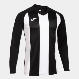 Футболка игровая JOMA с длинным рукавом PERFORMANCE Черный-белый