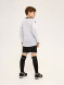 Детская вратарская форма KELME Goalkeeper L/S Suit Kid (Grey/Black)