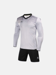 Детская вратарская форма KELME Goalkeeper L/S Suit Kid (Grey/Black)
