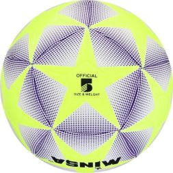 Мяч футбольный MINSA, TPU, машинная сшивка, 12 панелей, р. 5