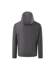Демисезонная куртка KELME Hooded Fleece-lined Knit Cardigan Dark Grey