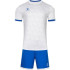 Футбольная форма KELME Short-Sleeved Football Suit (White/Blue)