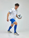 Футбольная форма KELME Short-Sleeved Football Suit (White/Blue)