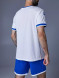 Футбольная форма KELME Short-Sleeved Football Suit (White/Blue)