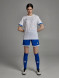 Футбольная форма KELME Short-Sleeved Football Suit (White/Blue)