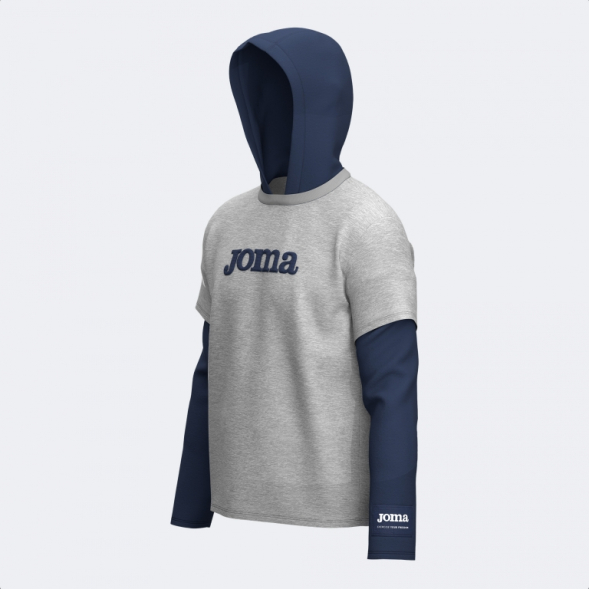 CAMISETA MANGA LARGA URBAN STREET GRIS MELANGE