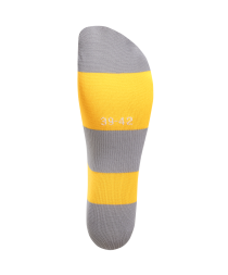 Гетры футбольные JOGEL CAMP BASIC SOCKS, желтый/серый/белый